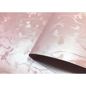 Película Autoadhesiva <span class=keywords><strong>de</strong></span> PVC con Relieve <span class=keywords><strong>de</strong></span> Ramas Rosadas, Papel Tapiz Texturizado Impermeable, Vinilo Decorativo Removible <span class=keywords><strong>para</strong></span> Cambiar Estilos - Product Image 1