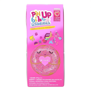 Ensemble scolaire PIN UP 6 pièces avec stylo, crayon, gomme, bloc-notes, couleurs assorties - Product Image 2