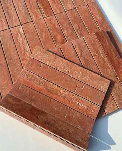 Kit di Piastrelle a Mosaico in <span class=keywords><strong>Travertino</strong></span> Naturale Moderno, Resistente all'Acqua con Design Grafico per Rivestimenti Interni - Product Image 2