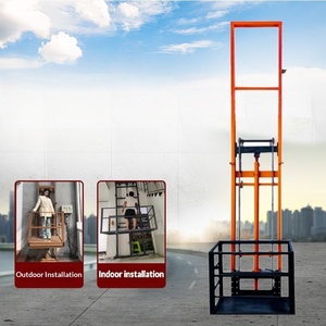 Plataforma elevadora de tijera, mesa móvil hidráulica eléctrica para carga, mesa vertical de mástil de tijera - Product Image 1