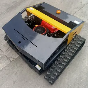 Rubber Tracked Robot Petrol Self-propelled Remote Control Mower CE Approved