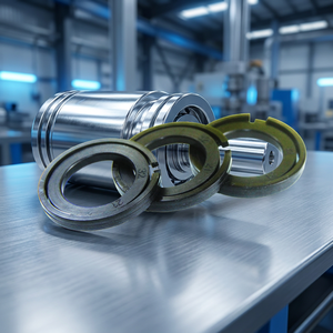 <span class=keywords><strong>Joint</strong></span> d'étanchéité compact profilé anti-fuite à faible friction pour pistons hydrauliques à <span class=keywords><strong>double</strong></span> <span class=keywords><strong>effet</strong></span> pour machines <span class=keywords><strong>de</strong></span> moulage par injection - Product Image 1