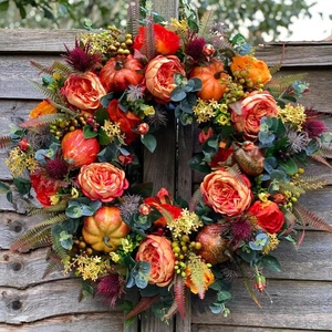 Guirlande de Noël artificielle colorée de haute qualité, nouveau design, en promotion, pour la décoration de Noël, de mariages en extérieur et d'événements à domicile - Product Image 1
