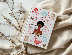 Citas Inspiradoras para Chicas Negras, Cuaderno A5, Envolturas UV DTF Listas para Aplicar, Pegatinas de Transferencia Impermeables para Cubierta de Diario - Product Image 5