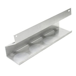 Rack Wall Metal JH-Mech Powder Coated Steel Storage Rack Easy Install Wall Mount All-Purpose Metal Spray Can Holder For 5 Cans Of Paint