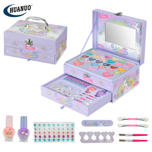 Caja <span class=keywords><strong>de</strong></span> Productos <span class=keywords><strong>de</strong></span> Maquillaje <span class=keywords><strong>para</strong></span> <span class=keywords><strong>Niñas</strong></span>, Set <span class=keywords><strong>de</strong></span> Esmalte <span class=keywords><strong>de</strong></span> <span class=keywords><strong>Uñas</strong></span>, Paleta <span class=keywords><strong>de</strong></span> Cosméticos, Kit <span class=keywords><strong>de</strong></span> Maquillaje en Maleta <span class=keywords><strong>para</strong></span> <span class=keywords><strong>Niñas</strong></span>, Maquillaje Infantil con Caja <span class=keywords><strong>de</strong></span> Manualidades - Product Image 3