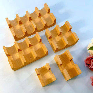 Support commercial en <span class=keywords><strong>bois</strong></span> pour sushis et tacos – Plateau de service durable pour restaurants japonais, idéal pour Nigiri, Temaki et rouleaux faits main - Product Image 6