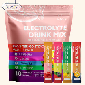Индивидуальный порошок-мультиплайер с витаминами и электролитами в стик-пакетах для энергии и гидратации (собственная торговая марка) - Product Image 1