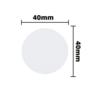 Étiquettes souples antivol EAS RF 82 MHz de 40 mm de diamètre, 1000 pièces, populaires pour la vente en gros, autocollants de sécurité faciles à coller pour supermarchés - Product Image 2