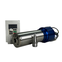 Moteur de broche de refroidissement par eau Iso20 avec support de montage pour machine CNC HOLRY 2.2kw 80mm Atc 24000 30000 Rpm