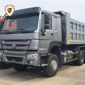 Caminhão basculante HOWO 6X4 371HP 10 Wheelers 30-45t/basculante Usado