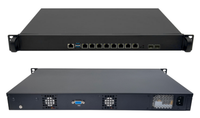 Pare-feu 1U Serveur monté en rack Pfsense Ubuntu Linux Mikrotik VPN 8 Lan 2 SFP + 10G I3 I5 I7 I9 Appliance RÉSEAU BANDWIDTH
