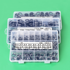 Новый дизайн, прочный кольцо-направляющий из нержавеющей стали для удилищ, для ловли карпа, сома, трески, сардины, для техник ловли на поплавок и нахлыстом под ледом - Product Image 3