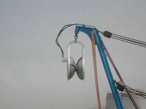 Winche Hidráulico Marino <span class=keywords><strong>Songhai</strong></span> de Alta Calidad y Durabilidad, con Red de Aluminio y Poliéster, para Barcos de Pesca, con Bloque de Potencia, Polea y Pistón - Product Image 3