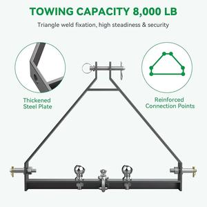 Chargeuse robuste accessoires <span class=keywords><strong>de</strong></span> traînée <span class=keywords><strong>agricole</strong></span> dispositif <span class=keywords><strong>de</strong></span> montage <span class=keywords><strong>de</strong></span> <span class=keywords><strong>remorque</strong></span> Standard machine <span class=keywords><strong>agricole</strong></span> pare-chocs <span class=keywords><strong>de</strong></span> voiture - Product Image 2