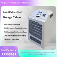 Armoire de gestion intelligente des matériaux Zebra avec alerte de réapprovisionnement automatique, suivi des stocks en temps réel et unité de casier de récupération d'outils industriels
