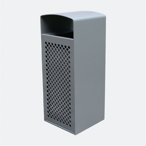 Ngoài trời thép môi trường Thùng rác Thùng rác bên ngoài Công viên đường phố kim loại chất thải bin sảnh khách sạn thương mại tái chế Thùng rác - Product Image 2