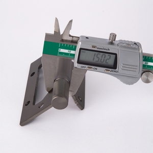 Súng màu xám rắn brass nhà máy bán hàng trực tiếp 4-inch Heavy-Duty bướm bản lề, 3.5 mét dày với gia cố Brass ỐNg Lót - Product Image 6