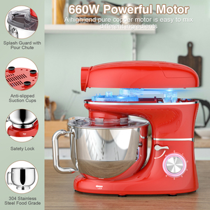 Nhà bếp Robot đa chức năng 5.5L 6.2L điện nhào Máy xay thịt đứng máy thực phẩm trộn - Product Image 5