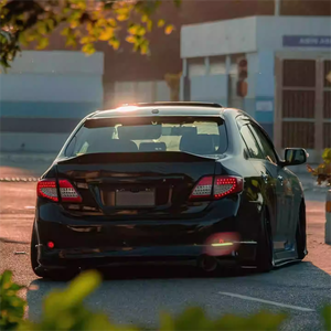 Alerón Trasero de Presión Horizontal Modelo R para Toyota Corolla, Apto para Modelos 7-13, Fabricado en Fibra de Carbono - Product Image 4