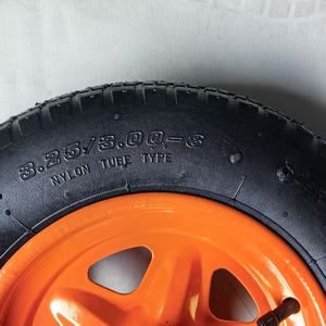 Roues <span class=keywords><strong>de</strong></span> <span class=keywords><strong>rechange</strong></span> longue durée pour brouette 3.25/3.00-8, roue pneumatique pour brouette et accessoires <span class=keywords><strong>de</strong></span> chariot <span class=keywords><strong>à</strong></span> main - Product Image 6