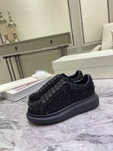 Chaussures de sport décontractées 2026 de haute qualité avec strass, talon épais et amorti, design tendance et luxueux, rehaussantes - Product Image 6