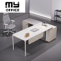 Bureau de direction simple et moderne de luxe léger Foshan Mingya Office Furniture