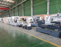 Tour CNC horizontal tour à métaux fraiseuse CNC centre d'usinage tour à lit plat SMTCL