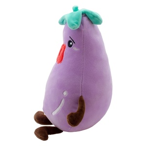 Produits les plus vendus sur <span class=keywords><strong>Amazon</strong></span> 2021, jouet adorable en forme d'aubergine en PET recyclé de qualité supérieure - Product Image 5