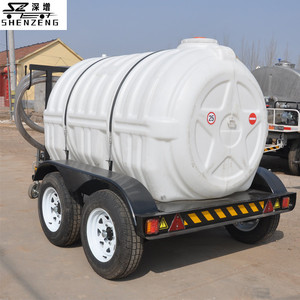 Shenzong Small Plastic Water Tank Full <strong>Trailer</strong> with Pump for Car 2000L Capacity 2 Ton Payload Model 7T-2 - Product Image 4