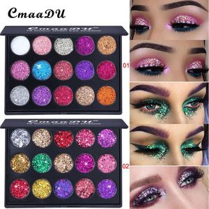 Paleta de Sombras de Ojos con Brillo de 15 Colores Altamente Pigmentadas, Maquillaje Líquido en Polvo de Marca Privada, Cosméticos Más Vendidos - Product Image 2