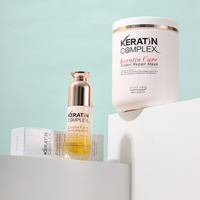 Kit de Soins Capillaires Complets à la Kératine – Shampoing et Après-Shampoing Nourrissants et Hydratants pour la Réparation des Cheveux – Approvisionnement Direct Usine