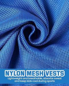 Высокопроизводительный футбольный жилет, трикотажные нагрудники, Спортивные Нагрудники для взрослых, жилеты, баскетбольные майки для крикета, футбольные майки - Product Image 5