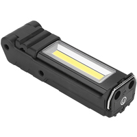 Lampe de travail LED SUPERFIRE COB 430 lumens, puissante, rechargeable, portable, étanche, à intensité variable, pour atelier et jardin