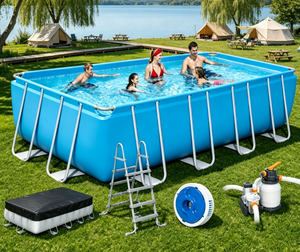 Piscina Elevada de la Mejor Calidad Directo de Fábrica, Piscina Portátil para Adultos, Piscina para Reuniones Familiares al Aire Libre - Product Image 1