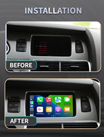 Pour Audi Q7 A6 C6 Lecteur multimédia autoradio 7 pouces Système Linux CarPlay sans fil Lecteur Android 2005-2015