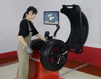 Venta directa de fábrica de Lawrence, equipo inteligente de equilibrio de neumáticos, máquina equilibradora de ruedas, Analizador de escáner de diagnóstico en inglés