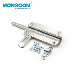 Loquet de porte coulissante en acier de 3/4/5 pouces pour cuisine, appartement, maison – Quincaillerie de sécurité pour charnières et loquets de porte - Product Image 4