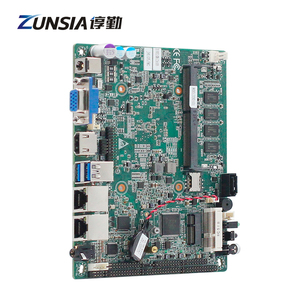 Carte mère industrielle Zunsia OEM Factory Directly 3,5 pouces, 2 ports LAN, 6 ports COM, DDR4, VGA, LVDS, PC embarqué avec processeur Intel 8e génération - Product Image 1