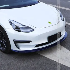 Back farbe Sport modell Stoßstange Dreistufige Sport-Front schaufel Modifizierte Einfassung für Tesla Model 3 Autozubehör