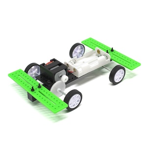 OKYN251010-2 Kit de Materiales para Coche de Tracción en las Cuatro Ruedas, Creativo, para Experimentos Científicos, Modelo DIY, Proyectos de Ensamblaje - Product Image 5