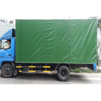 Rideau latéral imperméable résistant de bâches de camion de PVC
