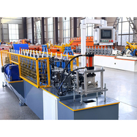 Machine de formage de rouleaux pour volets roulants en acier coloré, contrôlée par PLC, haute productivité