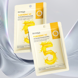 Mascarillas Faciales Hidratantes y Calmantes de Cúrcuma SADOER de Alta Calidad OEM, <span class=keywords><strong>Mascarilla</strong></span> Coreana Personalizada Antioxidante e Hidratante <span class=keywords><strong>para</strong></span> <span class=keywords><strong>Piel</strong></span> Propensa al Acné - Product Image 6