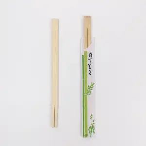 Tek kullanımlık bambu ve ahşap çubuklarını bambu çubuk bambu kürdan almak kağıt ambalaj OPP tam mühür ambalaj