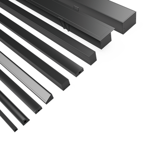 Bộ Khuếch Tán Cấu Hình Đèn <span class=keywords><strong>LED</strong></span> Màu Đen Với Vỏ Màu Đen - Product Image 1