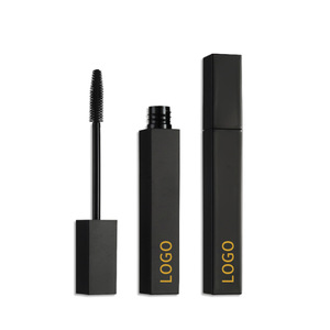 Máscara <span class=keywords><strong>de</strong></span> <span class=keywords><strong>pestañas</strong></span> vegana orgánica <span class=keywords><strong>de</strong></span> etiqueta privada maquillaje duradero resistente al agua negro cuadrado con logotipo personalizado - Product Image 5