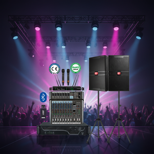 Meistverkaufte Hochwertige 12-Zoll Professionelle Audio-Karaoke-Lautsprecher 400W Surround-Sound Tragbar für Konferenzen und Bühnenauftritte - Product Image 6