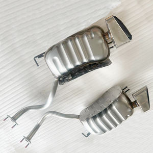 Système d'échappement silencieux pour Santa Fe 2.4L Remplacement OEM Acier inoxydable Poli miroir Épaisseur 1.5mm Garantie 1 an - Product Image 1