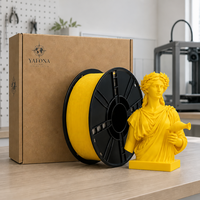 Filament PLA YAFONA 1KG 1,75 mm pour imprimantes 3D, importé de CN/GUA, température d'impression 200°C, modèle CT-E38345
